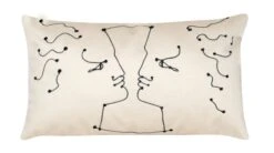 FACE A FACE - JEAN COCTEAU | Cushion