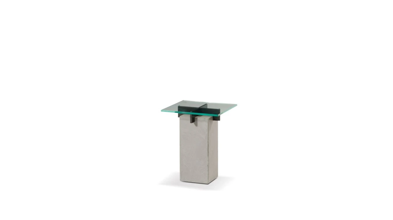 TÉNÉRÉ | Pedestal Table H.50 Cm
