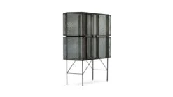 HYBRIDE | Cabinet - Chrome-plated Black