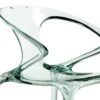 AVA | Dining Armchair - Translucent Emerald