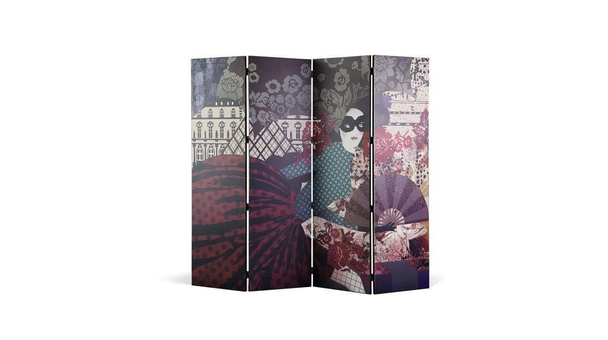 ABANICO | Screen - Artwork Paris 1 ABANICO | Screen - Artwork Paris