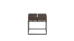 ETNA | End Table 4 Blocks - Solid Oak