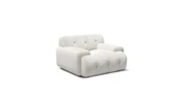 BLOGGER 3 | ARMCHAIR -Exquisite Furniture Store Blogger fauteuil calin blanc pers