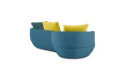 DIGITAL | Large Rounded 3-seat Sofa