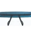IROISE | Dining Table With Extensions - Blue Glass