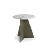 NENUPHAR | Pedestal Table Bianco Carrare
