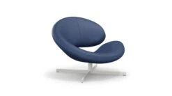 NUAGE 2 | Armchair - Lacquered Base