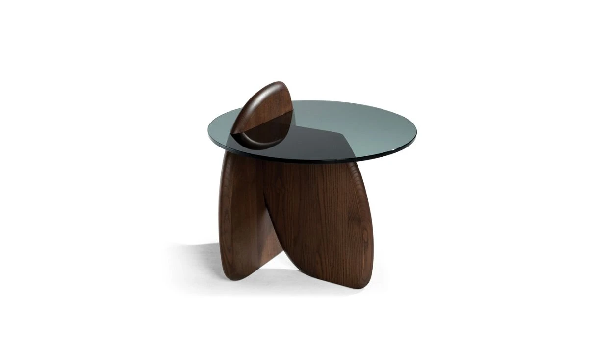 SHARK | End Table - Stained Ash Wood 2 SHARK | End Table - Stained Ash Wood - Image 2