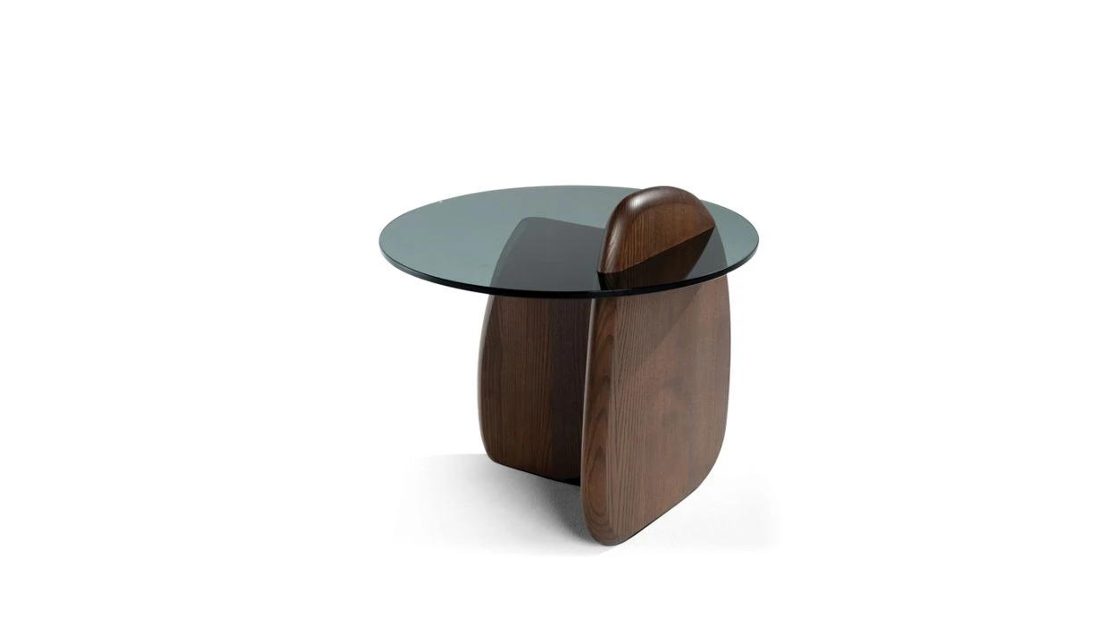 SHARK | End Table - Stained Ash Wood 1 SHARK | End Table - Stained Ash Wood