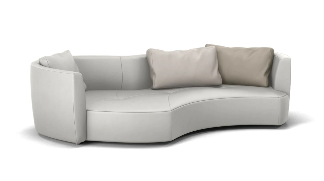 TANGRAM | Round Sofa - Edge On Right 2 TANGRAM | Round Sofa - Edge On Right - Image 2