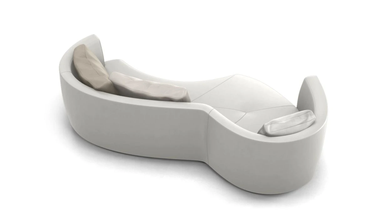 TANGRAM | Round Sofa - Edge On Right 1 TANGRAM | Round Sofa - Edge On Right