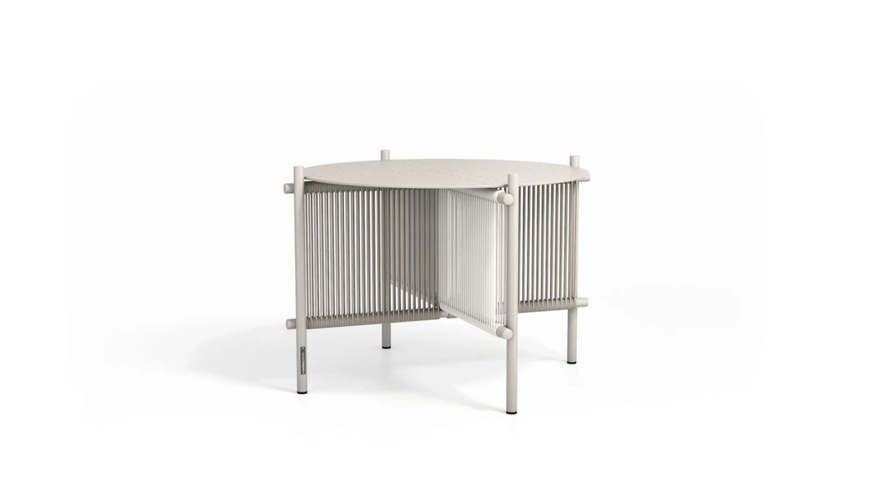 TRAVELER Outdoor | Cocktail Table - Harmonie Calme - Metal Top 4 TRAVELER Outdoor | Cocktail Table - Harmonie Calme - Metal Top - Image 4