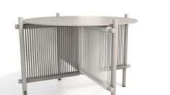 TRAVELER Outdoor | Cocktail Table - Harmonie Calme - Metal Top