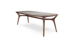 WINCH | Dining Table With Extension In Callacata Oro Ceramic -Exquisite Furniture Store WINCH TR 240 Ceramique GM Pers01