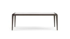 BRIO | Rectangular Dining Table - Structure In Beech - Top In Matte Lacquer -Exquisite Furniture Store brio TR hetre laque face