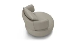 CURL | Armchair - Tendresse Leather -Exquisite Furniture Store curl cuir pers3