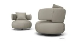 CURL | Armchair - Tendresse Leather