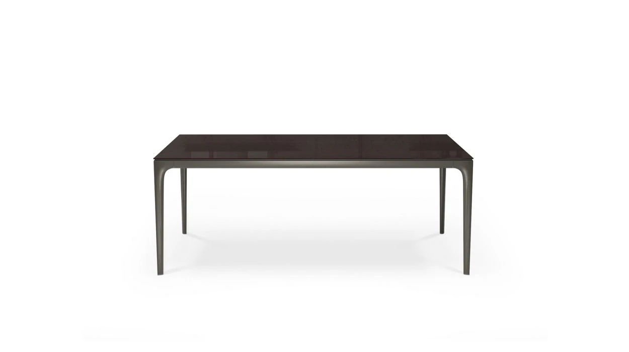 PARAMETRE | Dining Table - Top In Wood-printed Glass 3 PARAMETRE | Dining Table - Top In Wood-printed Glass - Image 3