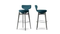 U-TURN | Large Stool With Back